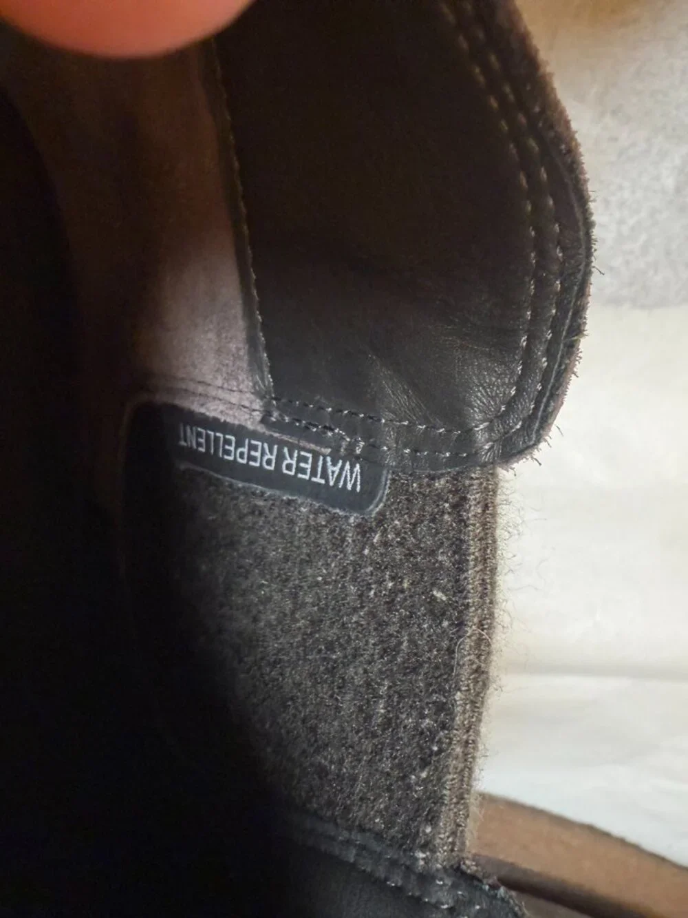 Vince Mens Gray Suede Chelsea